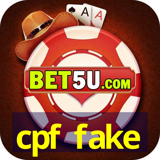 cpf fake